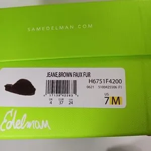 Sam Edelman Shoes Sam Edelman Womens Brown Faux Fur Slippers